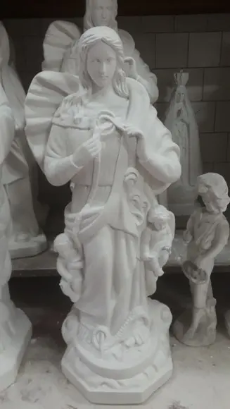Nossa Senhora Desatadora de Nós Imagem Santa Desatadora Nó