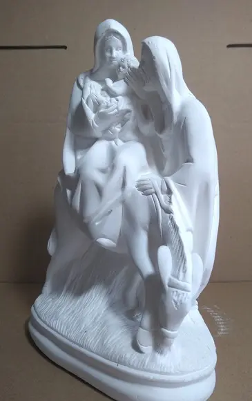 Nossa Senhora Desterro Imagem N Sra Desterro em Gesso Cru