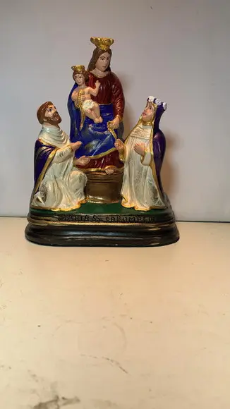 Nossa Senhora do Rosário de Pompéia Imagem Santa Sra Pompéia