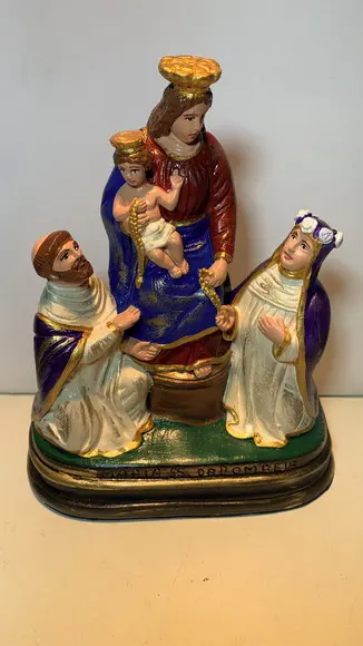 Nossa Senhora do Rosário de Pompéia Imagem Santa Sra Pompéia