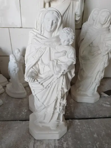 Nossa Senhora do Rosário Imagem N Sra Rosario Barroca 40cm