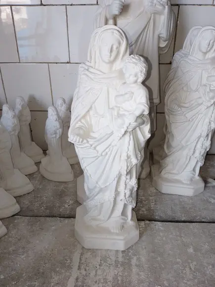 Nossa Senhora do Rosário Imagem N Sra Rosario Barroca 40cm