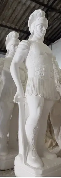 Ogum Guerreiro Soldado Romano Imagem São Jorge em Pé