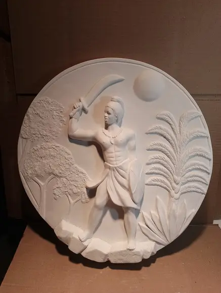 Ogum Orixá Imagem Mandala Placa Parede Ogum Orixa Candomblé
