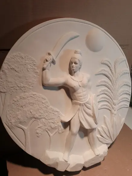 Ogum Orixá Imagem Mandala Placa Parede Ogum Orixa Candomblé