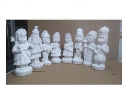 Orixá Baby Kit com 14 Imagem Orixás Xangó Iemanjá Yansã Oxum