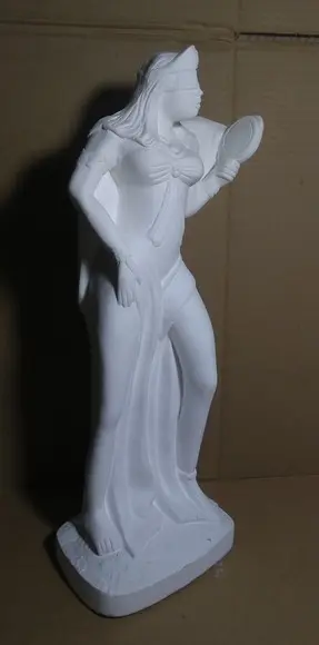 Oxum Orixá do Candomblé Imagem em Gesso Puro