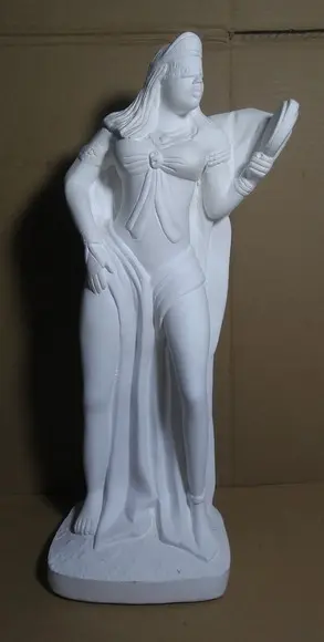 Oxum Orixá do Candomblé Imagem em Gesso Puro