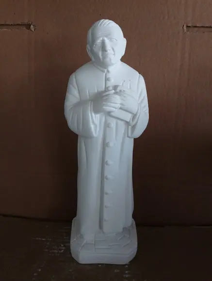 Padre Cicero Imagem do Santo Padre Cicero em Gesso Cru