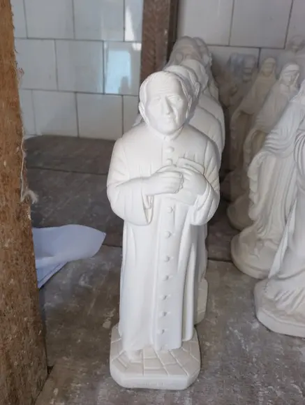 Padre Cicero Imagem do Santo Padre Cicero em Gesso Cru