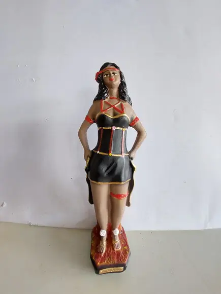 Pomba Gira do Cabaré Imagem da Mulher Menina do Cabare