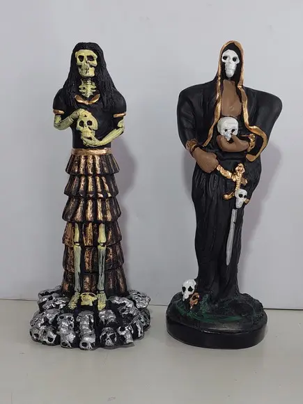Pomba Gira Dona Tata Caveira + Exu João Caveira Imagem Casal