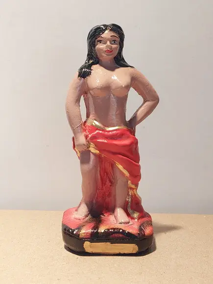 Pomba Gira Maria Padilha Imagem Maria Padilha de Bolso 12cm