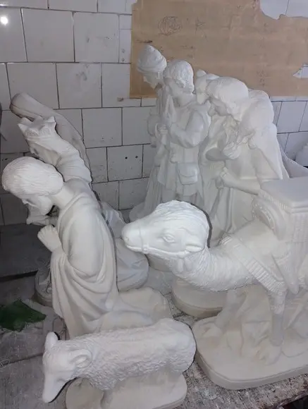 Presépio de Natal Grande 18 Peças de 30cm à 60cm