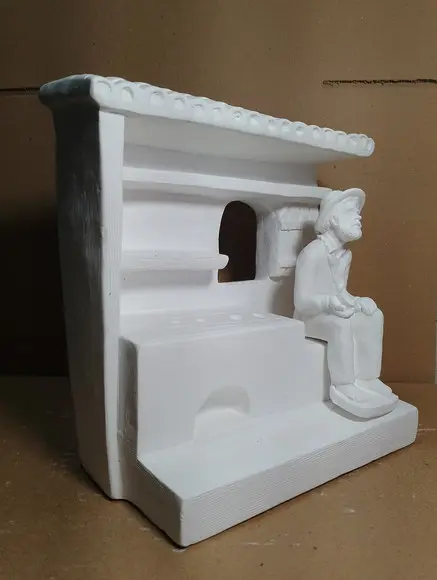 Preto Velho na Cozinha Imagem Casinha de Preto Velho Gesso