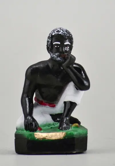 Preto Velho Pai João Agachado Imagem Preto Velho Agachado
