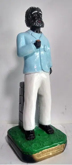 Preto Velho Pai Malaquias Escultura Pai Malaquias 22c