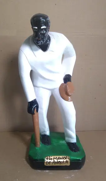 Preto Velho Pai Manoel da Angola Imagem Pai Mané Preto Velho