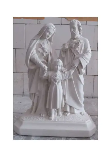 Sagrada Família Imagem Sagrada Familia com 32cm