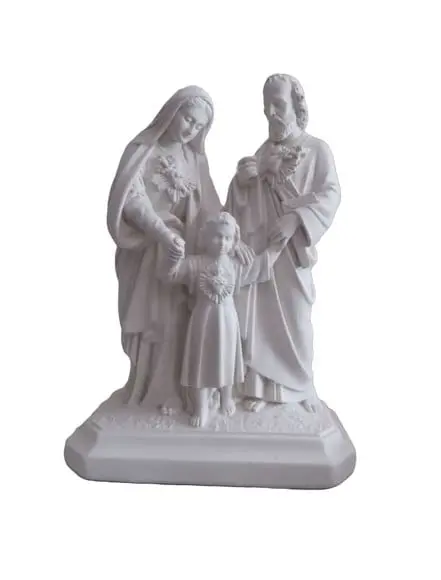 Sagrada Família Imagem Sagrada Familia com 32cm