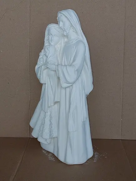 Sagrada Família Imagem Sagrada Família Escultura Gesso