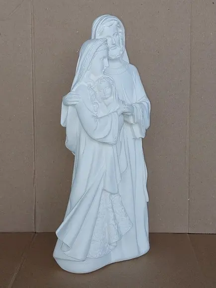 Sagrada Família Imagem Sagrada Família Escultura Gesso