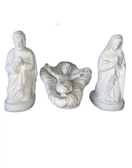 Sagrada Família Presépio José Maria e Menino Jesus