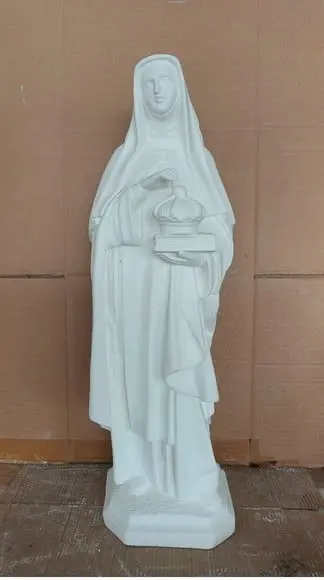 Santa Edwiges Imagem Edwirges Santa Edivirges 60cm