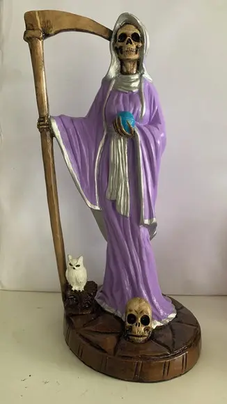 Santa Morte Escultura de La Muerte Santa Muorte Mexicana