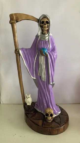 Santa Morte Escultura de La Muerte Santa Muorte Mexicana