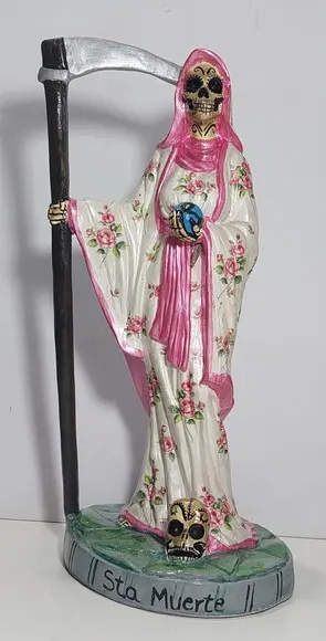Santa Muerte Imagem Morte Mexicana La Santa