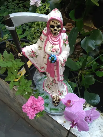 Santa Muerte Imagem Morte Mexicana La Santa