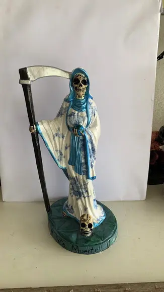 Santa Muerte Imagem Morte Mexicana La Santa