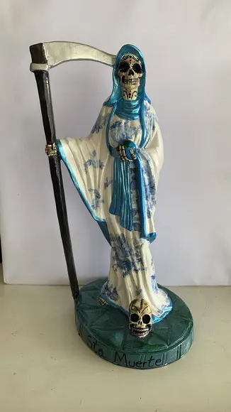 Santa Muerte Imagem Morte Mexicana La Santa