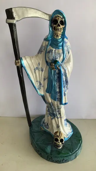Santa Muerte Imagem Morte Mexicana La Santa