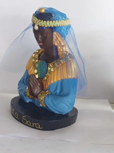 Santa Sara de Kali Imagem Busto Santa Sara de Cali