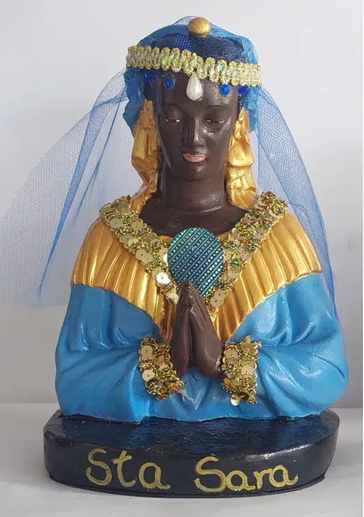 Santa Sara de Kali Imagem Busto Santa Sara de Cali