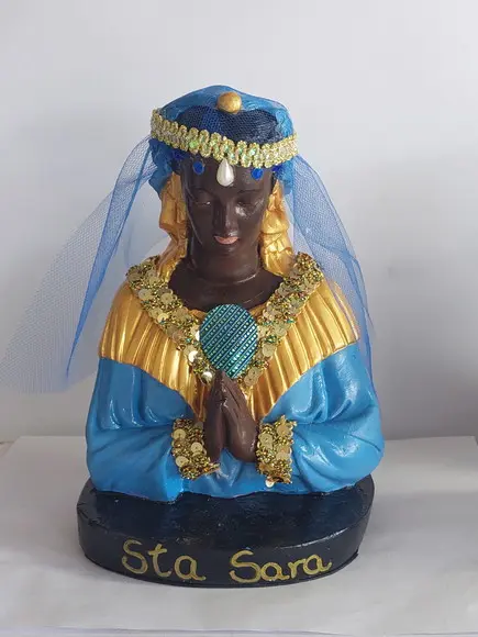 Santa Sara de Kali Imagem Busto Santa Sara de Cali