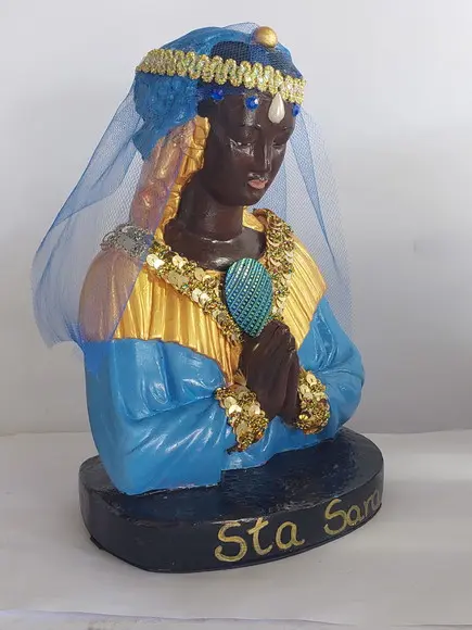 Santa Sara de Kali Imagem Busto Santa Sara de Cali