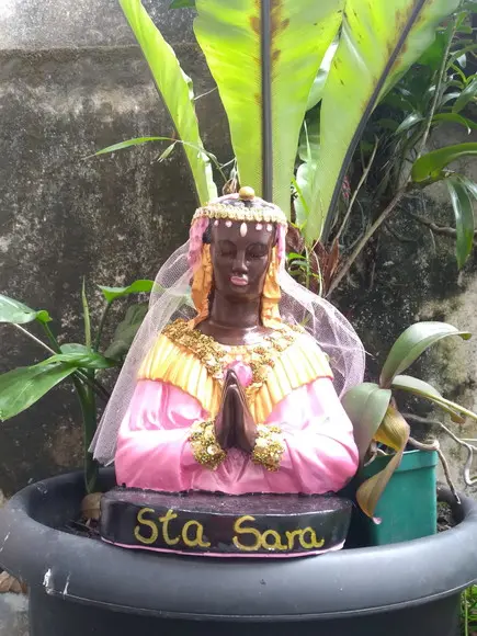 Santa Sara de Kali Imagem Busto Santa Sara de Cali