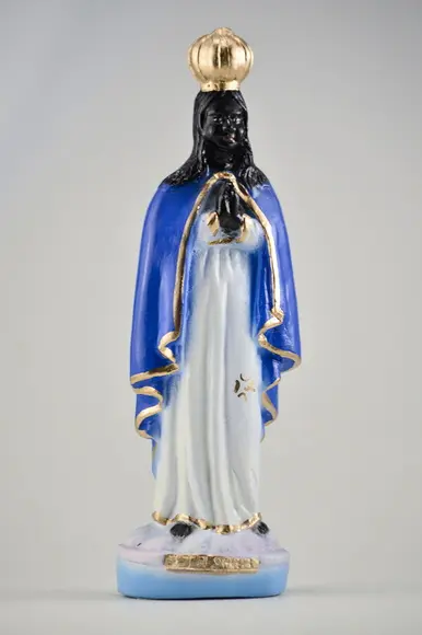 Santa Sara Imagem Santa Sara de Cali Escultura c/ Pele Negra