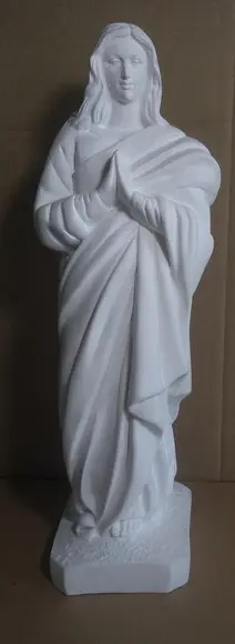 Santa Sara Imagem Santa Sara de Cali Kali em Gesso Cru