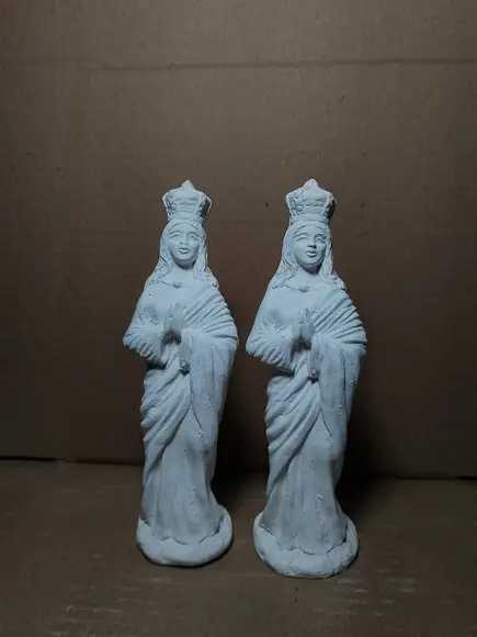 Santa Sara Imagem Santa Sara de Kali Kit com 2 Peças de 15cm