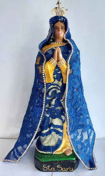 Santa Sara Kali Imagem Santa Sara Especial Rendas e Pedraria