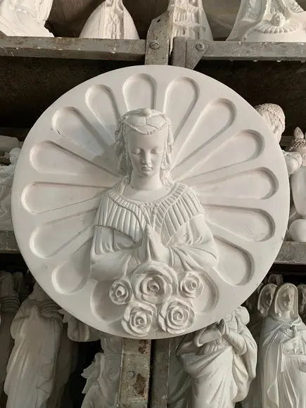 Santa Sara Kali Imagem Mandala de Parede Busto Santa Sara