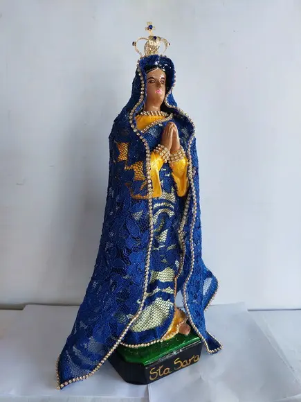 Santa Sara Kali Imagem Santa Sara Especial Rendas e Pedraria