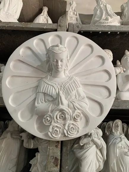 Santa Sara Kali Imagem Mandala de Parede Busto Santa Sara