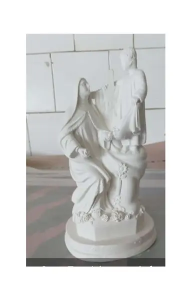 Santa Terezinha Sagrada Face Imagem Santa Terezinha Gesso