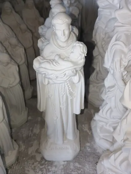 São Benedito Imagem Santo São Benedito 20cm