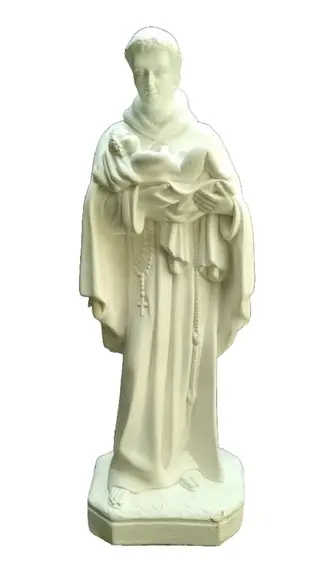 São Benedito Imagem São Benedito Escultura Grande Santo 60cm